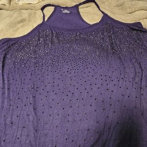 Jeweled Tank Top